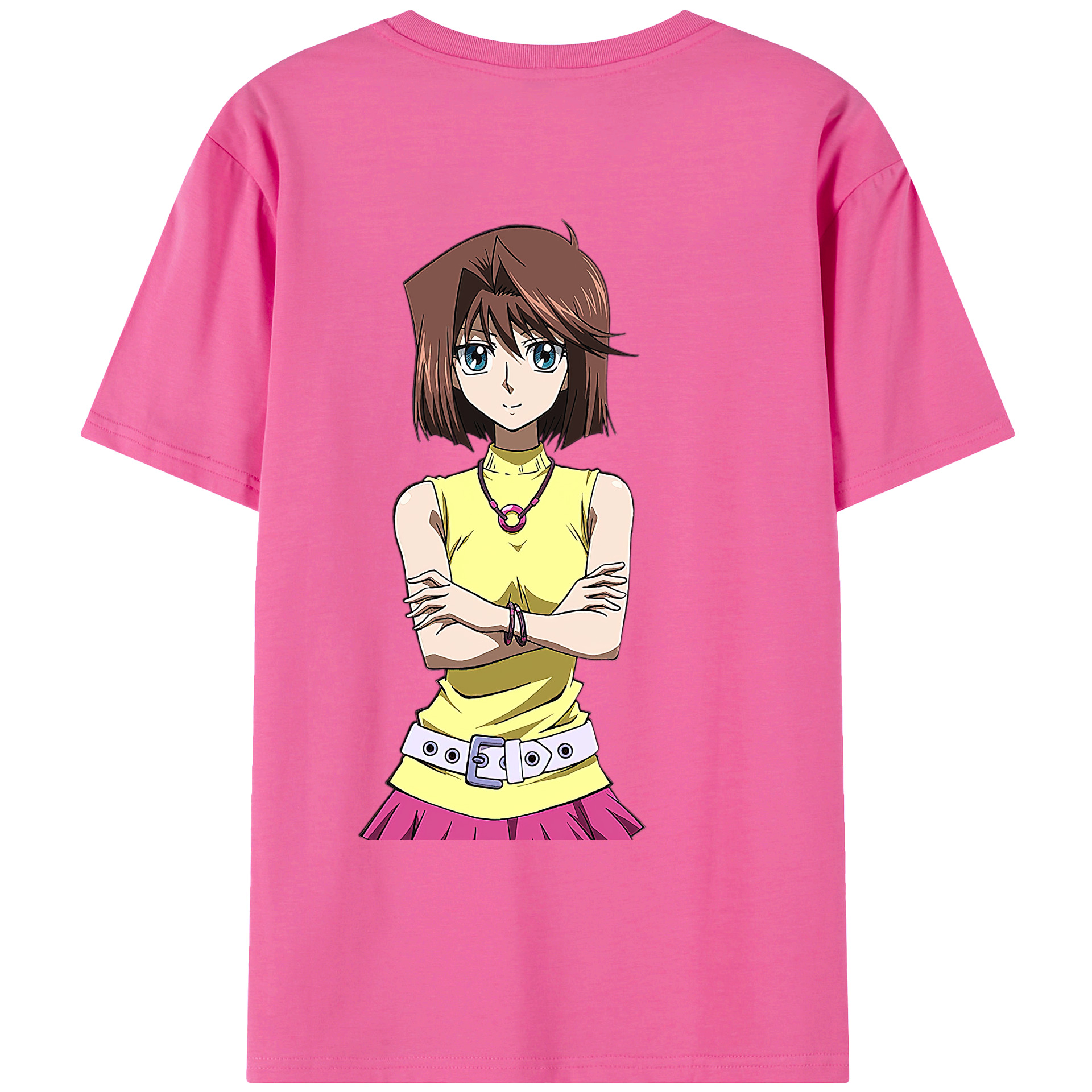 遊☆戯☆王 Yu-Gi-Oh! レディース半袖Tシャツ(バックプリント)